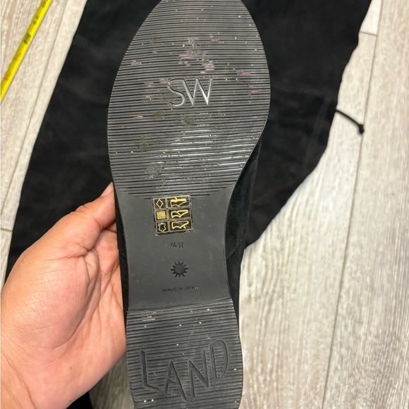 Stuart Weitzman black  Over-the-Knee Boots - Picture 6 of 13